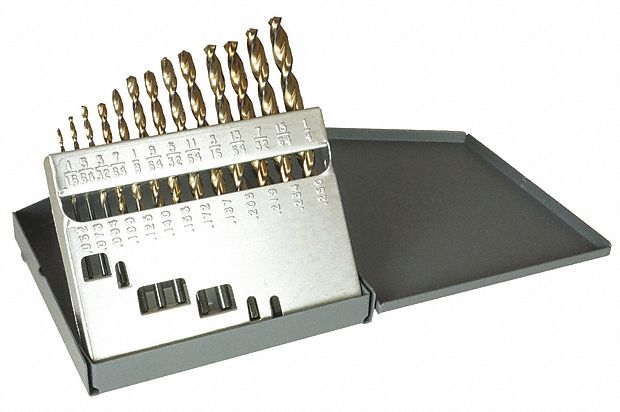 Jobber Drill Set, 29pc, HSS