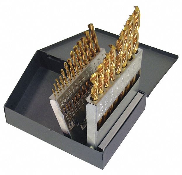 HD PARABOLIC 21PC SET,1/16⅜X64, 1/16 IN SMALLEST DRILL BIT, 21 DRILL BITS