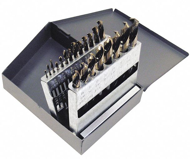 CLELINE, Black Oxide, 135° Drill Bit Point Angle, Mechanics Length