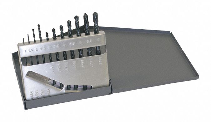 Jobber Drill Set, 12pc, HSS