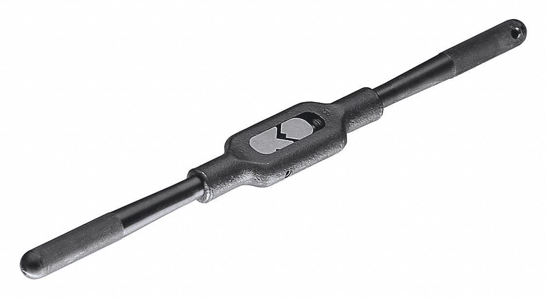 TAP WRENCH,STRAIGHT HANDLE,9 IN L