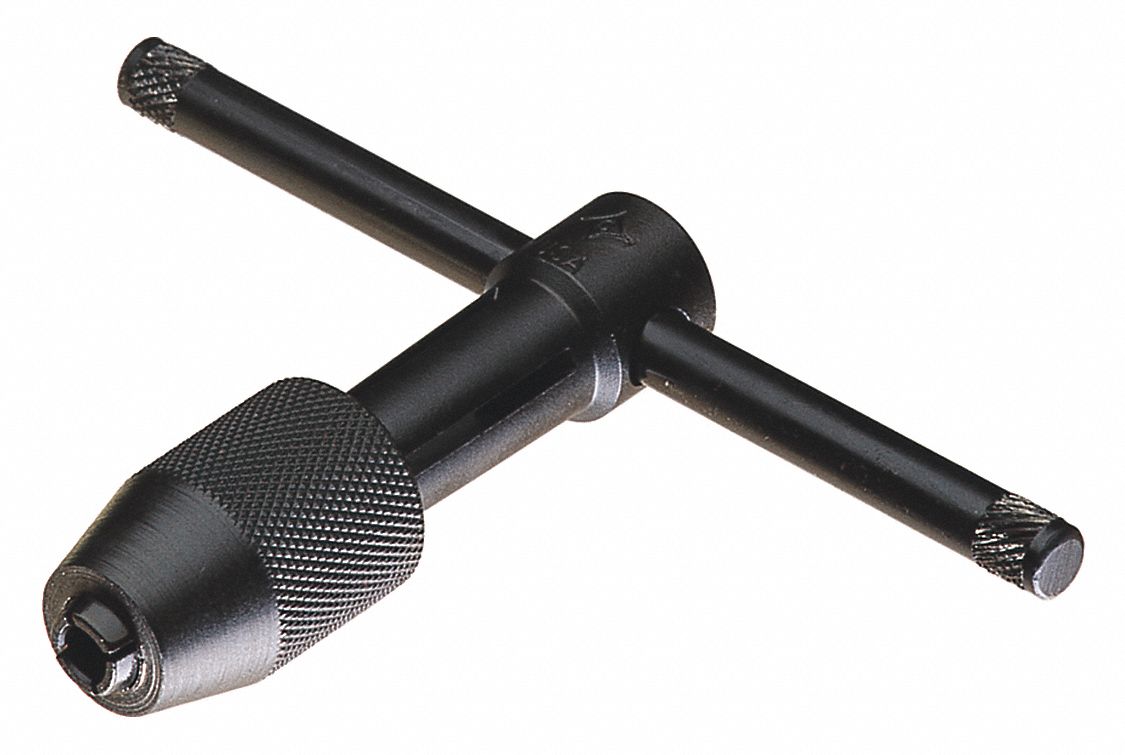 TAP WRENCH, T, SLIP T-HANDLE, ½ IN MIN. TAP SIZE, 7/32 IN MAX TAP SIZE