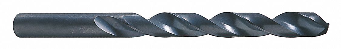 JOBBER LENGTH DRILL BIT, J DRILL BIT SIZE, 2⅞ IN FLUTE L, 4⅛ IN LENGTH, SPIRAL