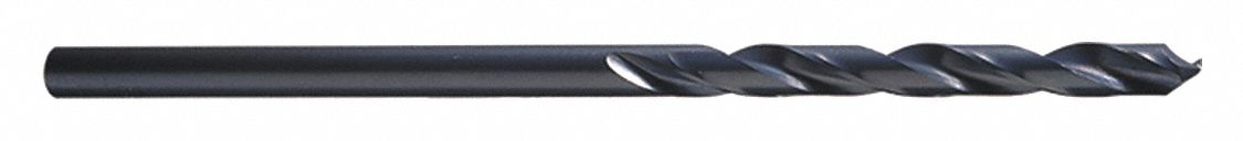 EXTRA LONG DRILL BIT, 1/16 IN DRILL BIT SIZE, ⅞ IN FLUTE L, 1/16 IN SHANK, 4XD, HSS