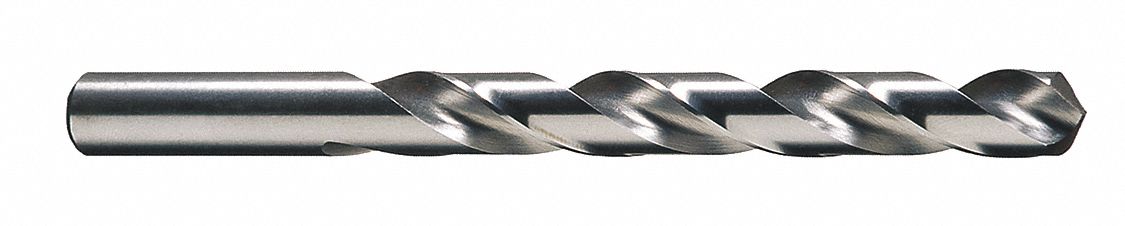 JOBBER LENGTH DRILL BIT, LEFT HAND, 3/64 IN DRILL BIT SIZE, ¾ IN FLUTE L