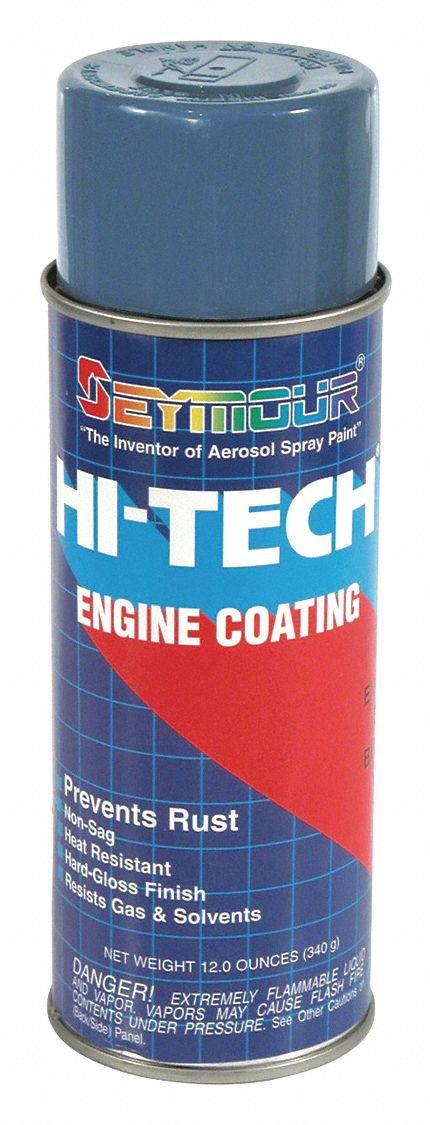 Hi-Tech Engine Paint, Gm Blue, 12oz.
