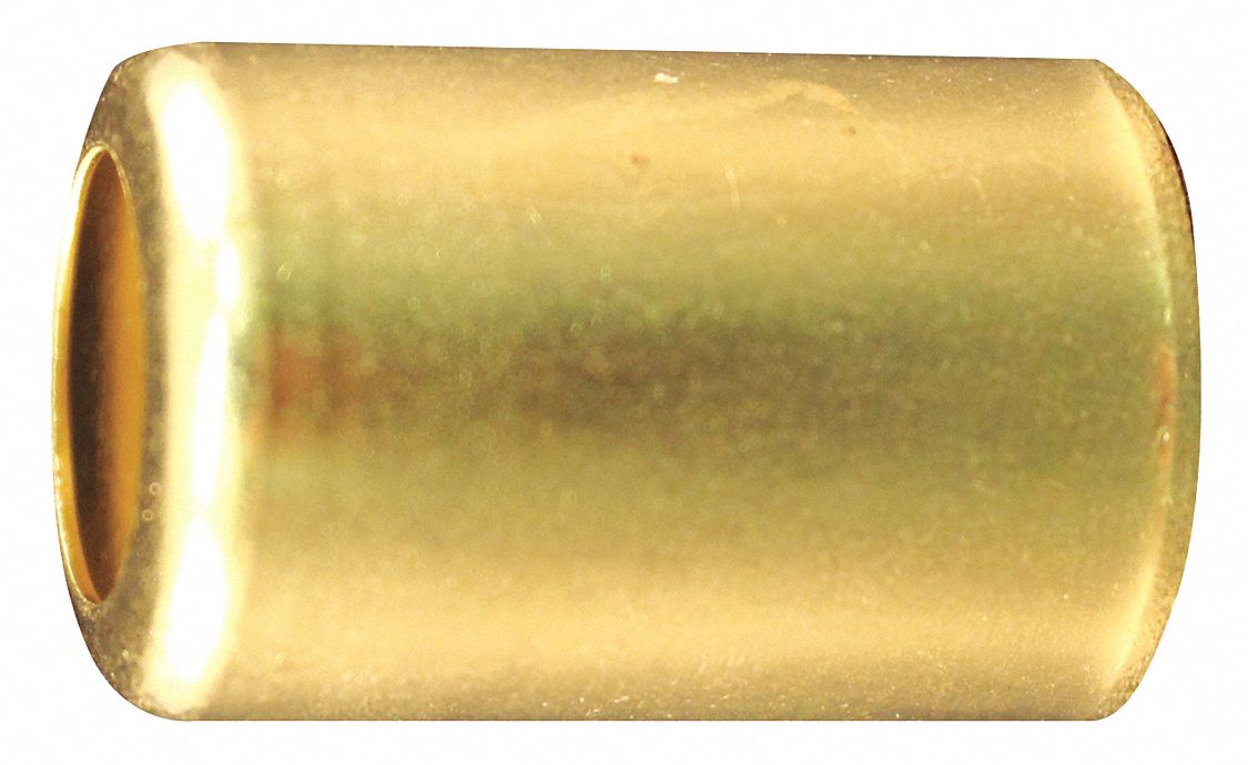 HOSE FERRULE, BRASS, 0.625 IN INSIDE DIAMETER