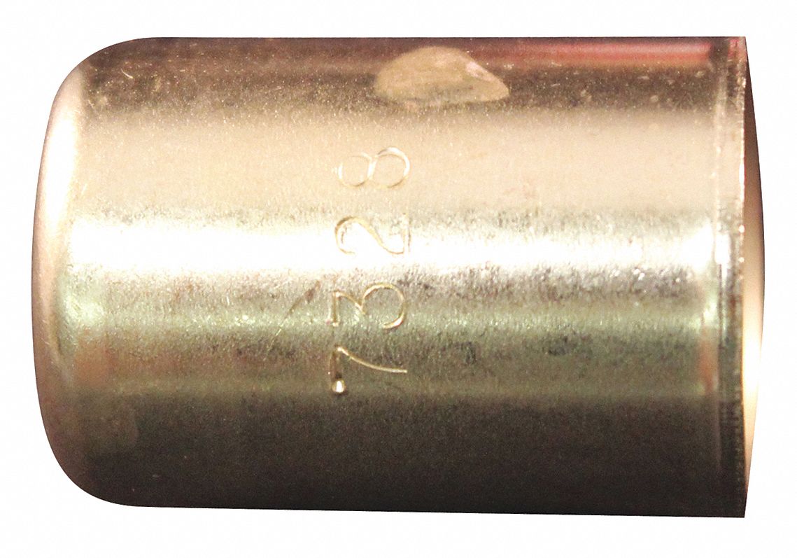 HOSE FERRULE, BRASS, 0.656 IN INSIDE DIAMETER
