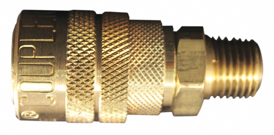 M STYLE COUPLER,1/4" MNPT