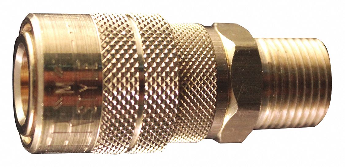 M STYLE COUPLER,3/8" MNPT