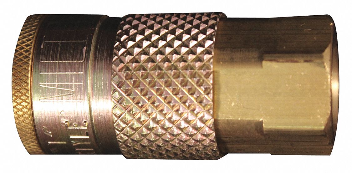 T STYLE COUPLER,1/4" FNPT