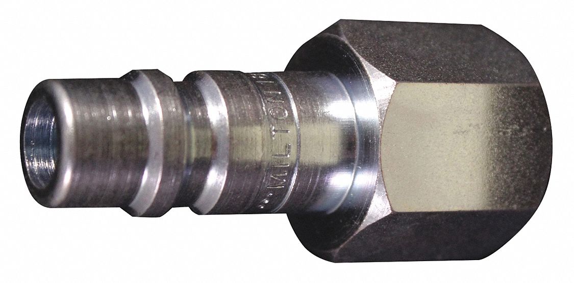 PLUG, ⅜ IN THREAD, 250 °  F, STEEL, 2.06 IN L, 250 PSI AT 70 F, 0.81 IN OD, ⅜ IN ID, NPT CONNECTION