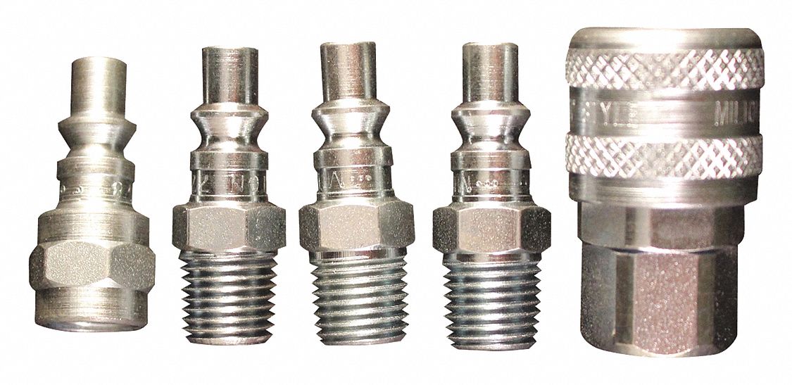 A Style Coupler and Plug Kit,5 Pcs - Grainger