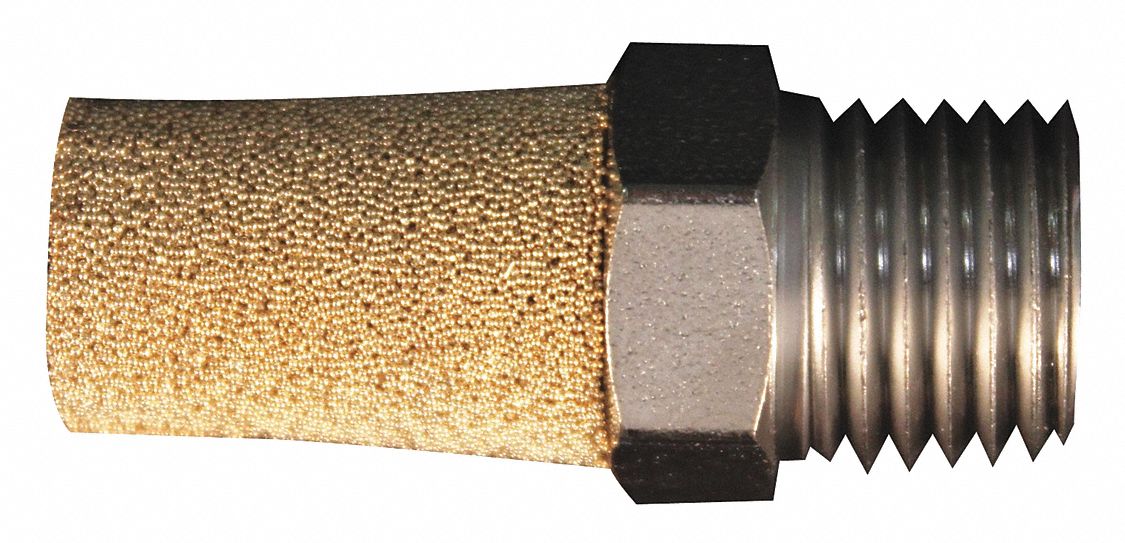 PNEUMATIC EXHAUST MUFFLER,1/8