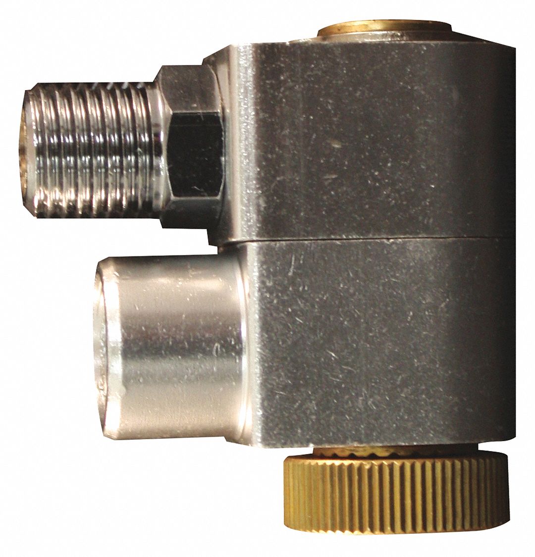 SWIVEL HOSE CONNECTOR,FLOW CONTROL