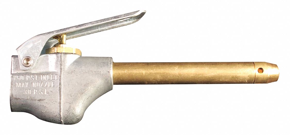 LEVER STYLE BLOW GUN,OSHA TIP,1/4