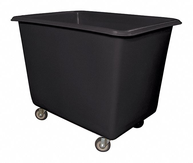 Cube Truck: 9.4 cu ft Cubic Foot Capacity, 800 lb Load Capacity, (4) Swivel, Std