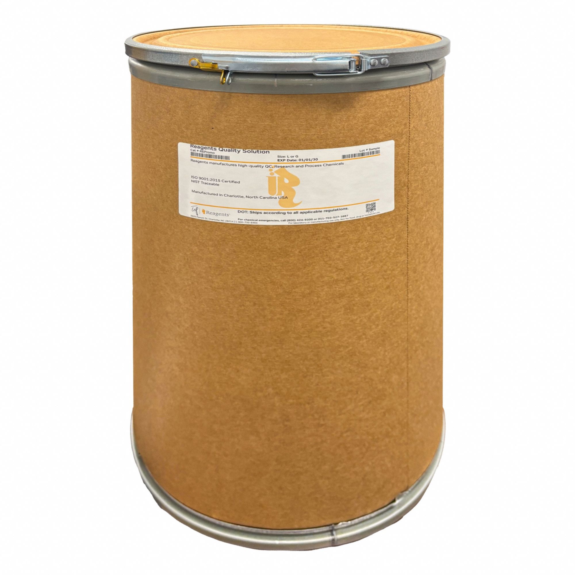 Ammonium Bifluoride: Purified, 25 kg, 1341-49-7, <gt/>95% Concentration, Salt, Solid, Drum, 1