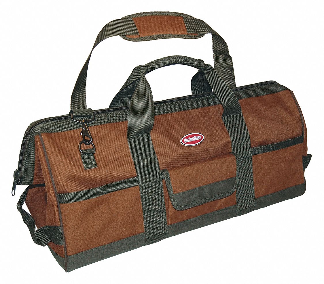 Bucket Boss 60024 Bucket Boss Tool Bag, Longboy, 16 Pocket, 24X10X10 60024