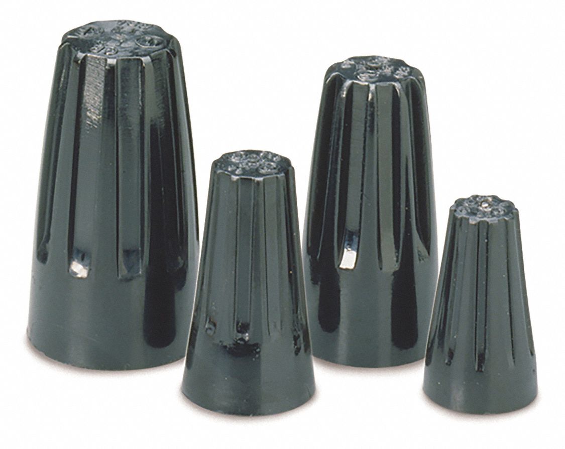 Wire Connector Black PK100
