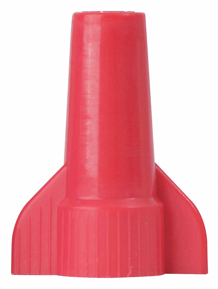 Wire Connector, Winged, Red, PK100