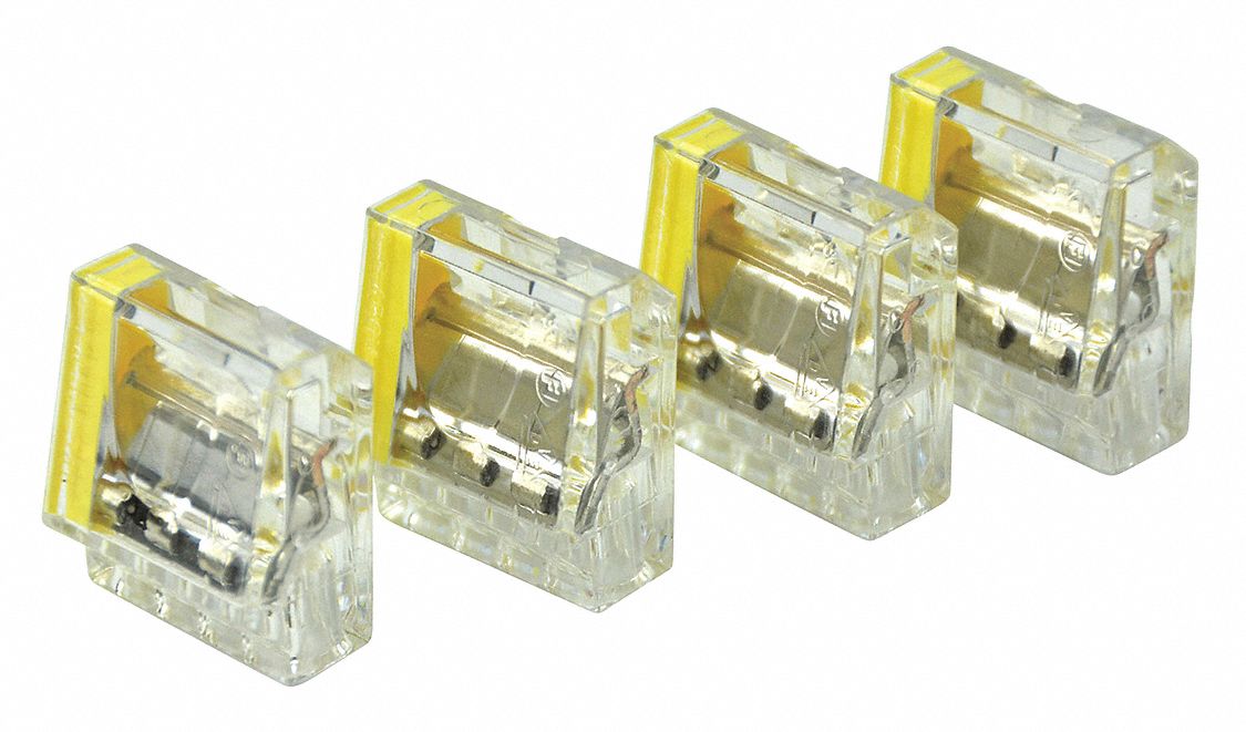 Wire Connector, Push-In, 4-Port, PK100