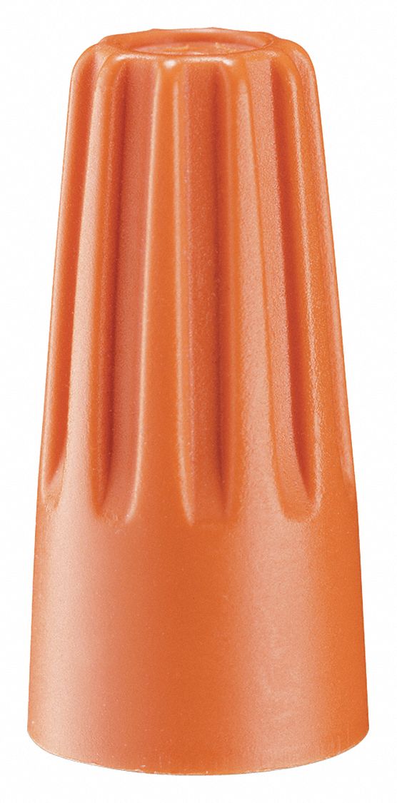 Wire Connector, Orange, PK100