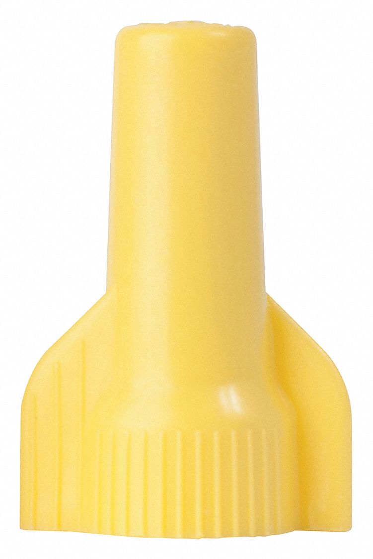Wire Connector, Medium, Yellow, PK225