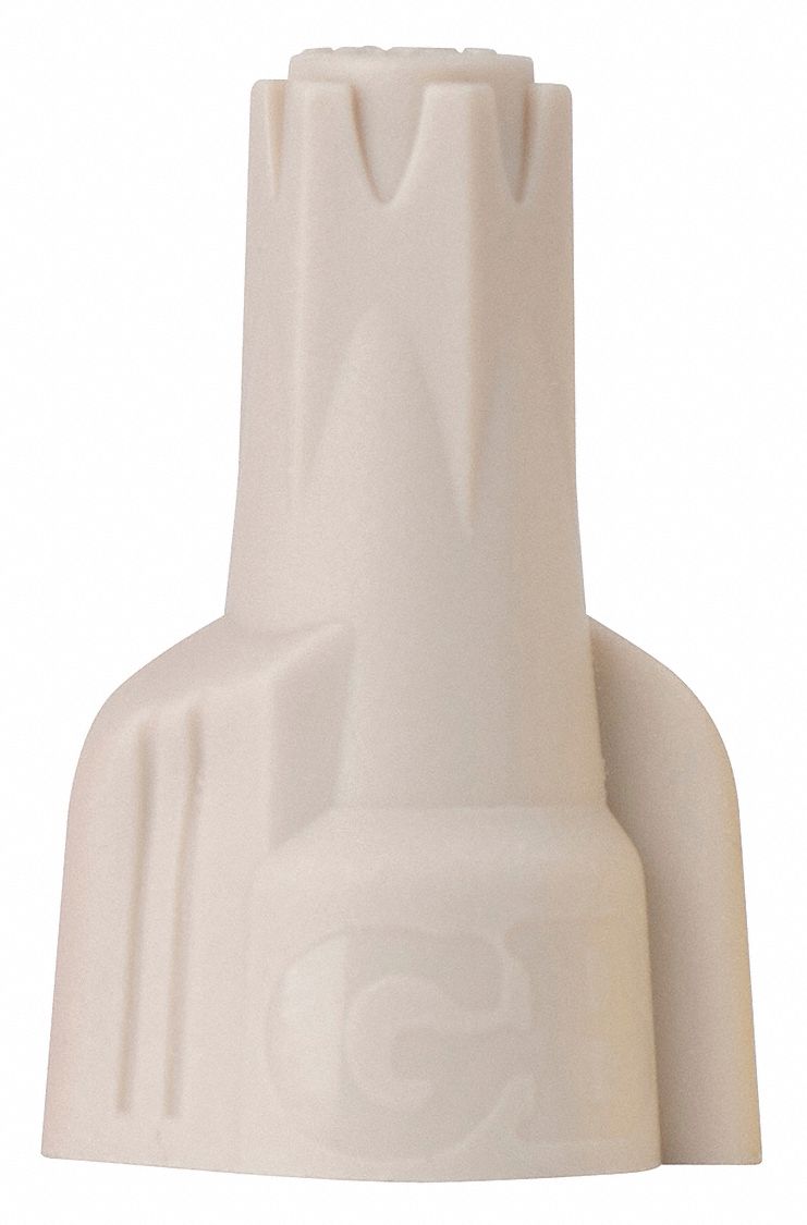 Wire Connector, Medium, Tan, PK175
