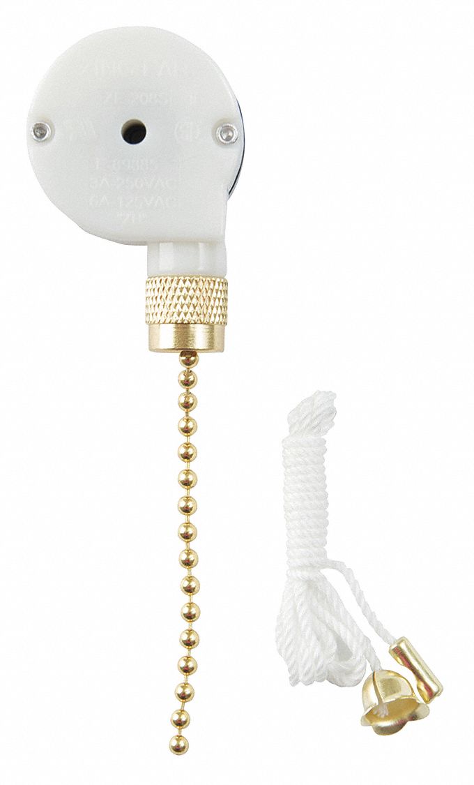 Pull Chain Switch Off/On/On/On SP3T