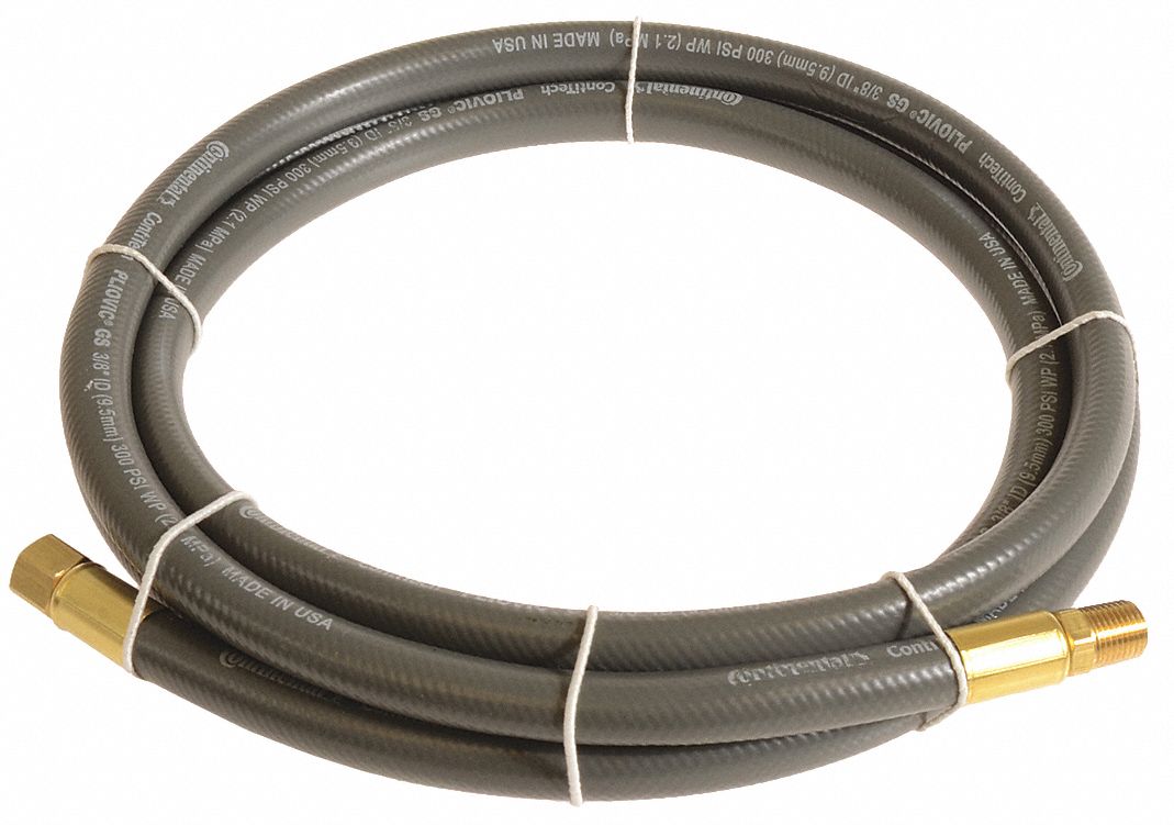 CONTINENTAL Air Hose, Hose Tube Material PVC, Hose Cover Material PVC, Max. Working Pressure
