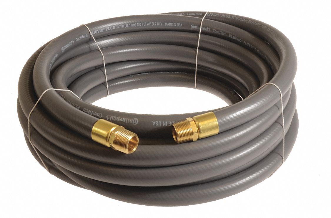 CONTINENTAL Air Hose, Hose Tube Material PVC, Hose Cover Material PVC, Max. Working Pressure