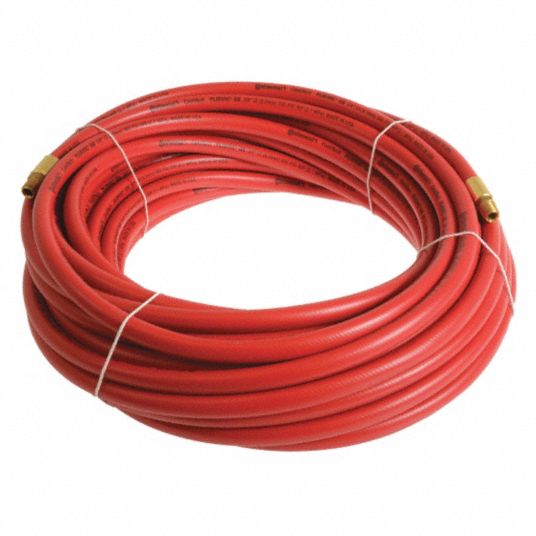 CONTINENTAL, 1/2 in Hose Inside Dia., Red, Air Hose - 50JG79