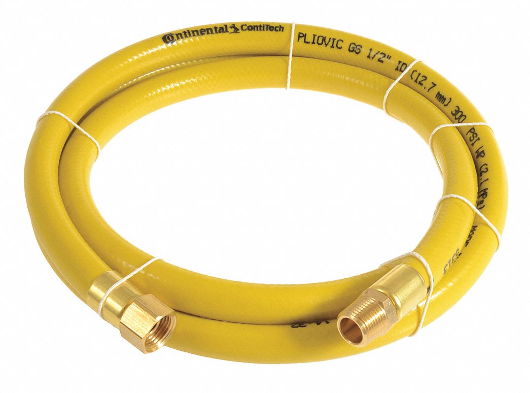 CONTINENTAL Air Hose, Hose Tube Material PVC, Hose Cover Material PVC, Max. Working Pressure