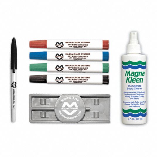 MAGNA VISUAL, INC., Magna Visual Dry Erase Board Kit 50KA62BCK1
