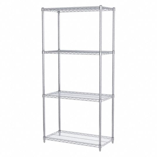 AKRO-MILS, Wire Shelving Unit,18