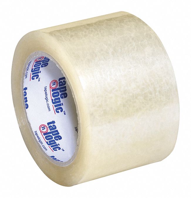 Acrylic Tape, 3x55 yd., 3.5mil, Clear, PK24