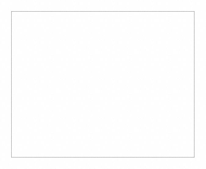 Block Out Label, 8x10", White: 250 PK