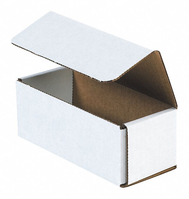 GRAINGER APPROVED Literature Mailer, Reinforced, Single Wall, 10x6x4 in