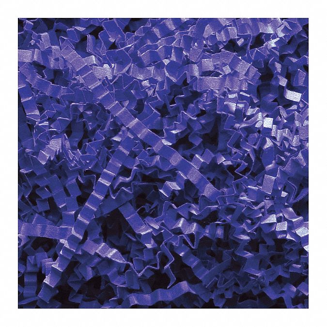 10 lb Crinkle Paper Total Wt, Royal Blue, Crinkle Paper - 702P50|CP10H ...