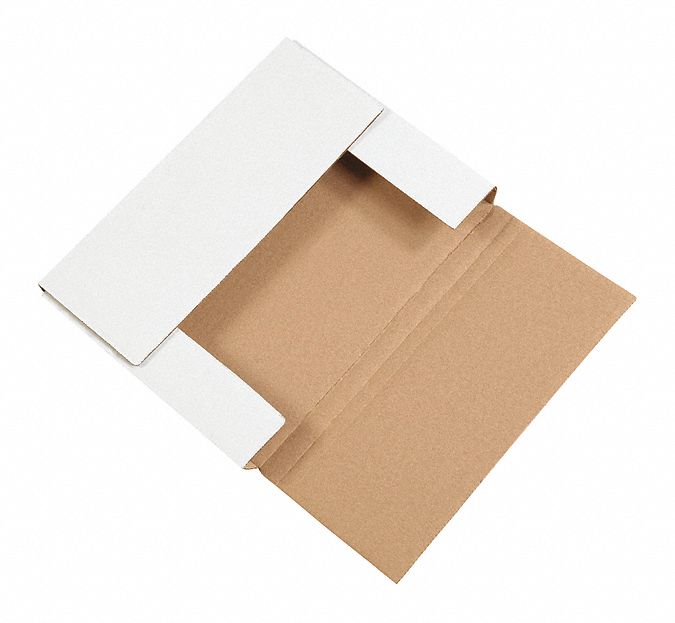 Easy-FoldMailer 11-1/8x8-5/8x1 Wht PK50