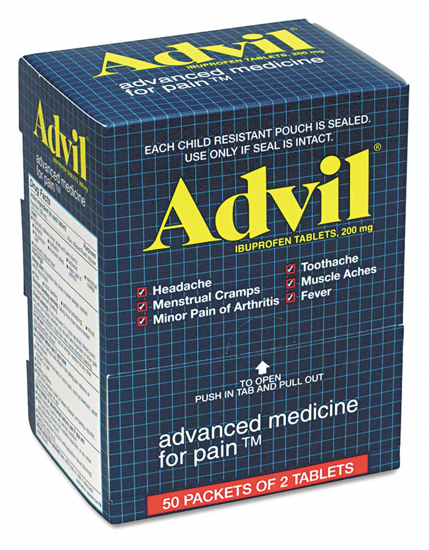 Ibuprofen Tablets Two-Packs PK50