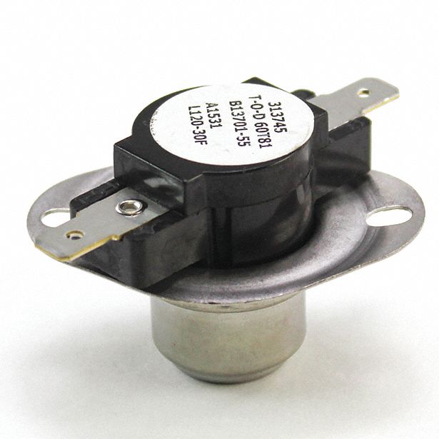 Auto Limit Switch,  90 Degrees  to 120 Degrees F: Fits Goodman Brand, Universal