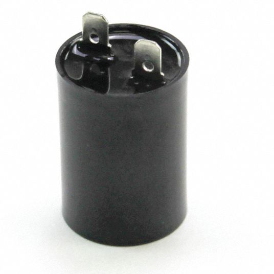 BELL & GOSSETT Capacitor, 10 MFD, 240V, Round: Fits Multiple Brand,  Universal