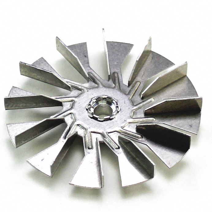 Fan Blade, 3.25" dia., 12 Blades: Fits Carrier Brand, Universal