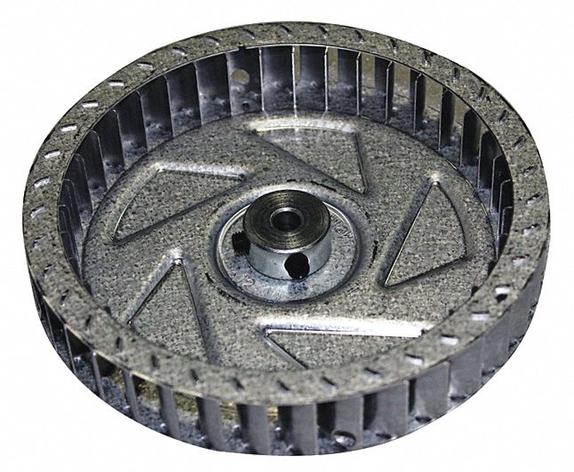 Inducer Wheel, 5.75" dia., 5/16" Bore: Fits Carrier Brand, Universal