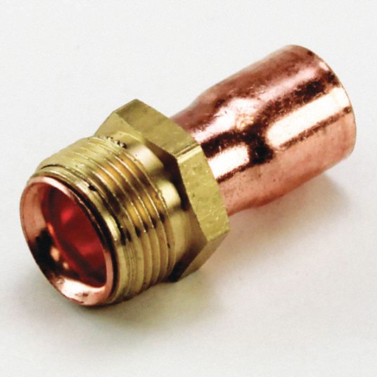 BROWNING Inverted Flare Fitting, 1/2 Sweat, Tube Nut: Fits Multiple Brand,  Universal, 436-220