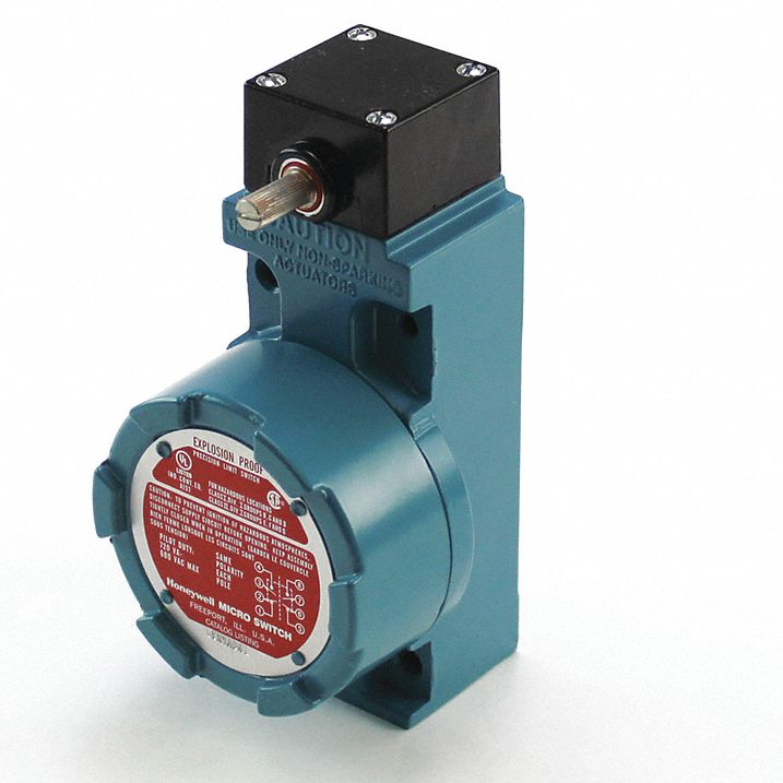 Limit Switch, 2NC/2NO, DPDT, Explosion-Proof: Fits Multiple Brand, Universal