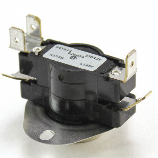 NORDYNE Double Pole Limit Switch, 145 Degrees F, Fits Brand Nordyne