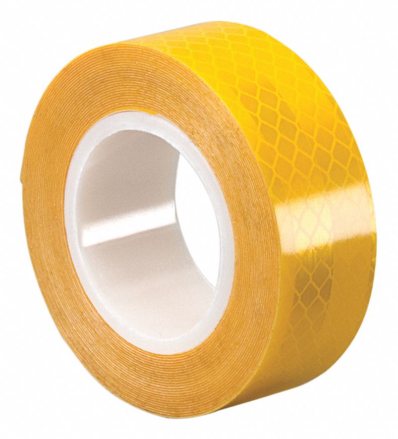 Reflective Tape,Yellow,2"x5 yd. 50RF703431 Grainger